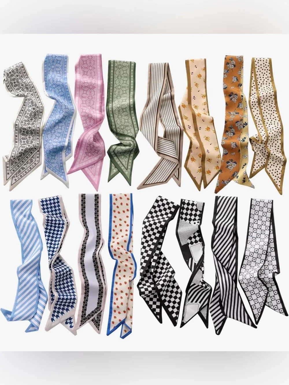 Purse Scarves Set 16 pcs